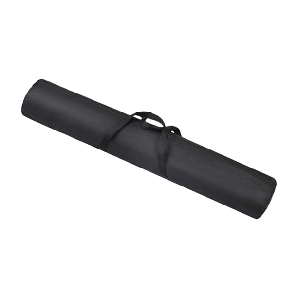 Bolsa de transporte para postes de tienda de campaña, funda suave con cremallera, bolsa multifuncional para tienda de campaña de camping 100 cm x 17 cm