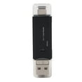 thumbnail image 2 of High Speed Multifunctional 3 in 1 Type C Micro USB Card Reader for Mobile Phone Computer SD TF Card Black White, 2 of 7
