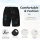 thumbnail image 3 of Fotbe Game Time Traje de Baño para Hombre – Shorts de Natación de Secado Rápido con Forro y Bolsillos-XX-Large, 3 of 6