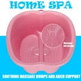 Uralili Extra Large Foot Soaking Bath Basin Foot Soaking Tub Pedicure Home Foot Spa Bucket