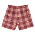 thumbnail image 2 of Plaid Background Bow Swim Trunks Quick Dry Beach Pool Board Shorts Lightweight Stylish Print Sizes 2T to XL, 2 of 8
