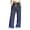Navy, variant on Rutainlusire Womens Trendy Gradient Color Loose Comfy Pants Sweatpants 2025 Women's Fashionable Striped Printed Drawstring Wide Leg Loose Casual Pocket Pants