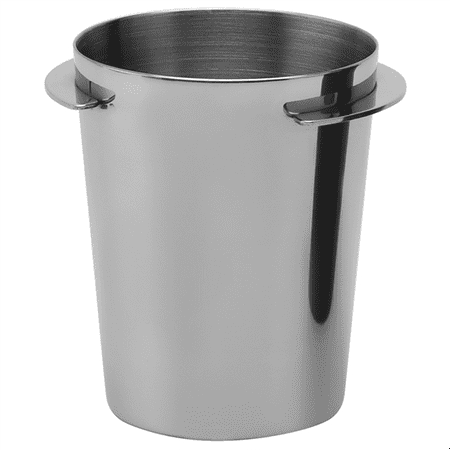

51Mm Coffee Dosing Cup Sniffing Mug for Espresso Machine Wear Resistant Stainless Steel Silver