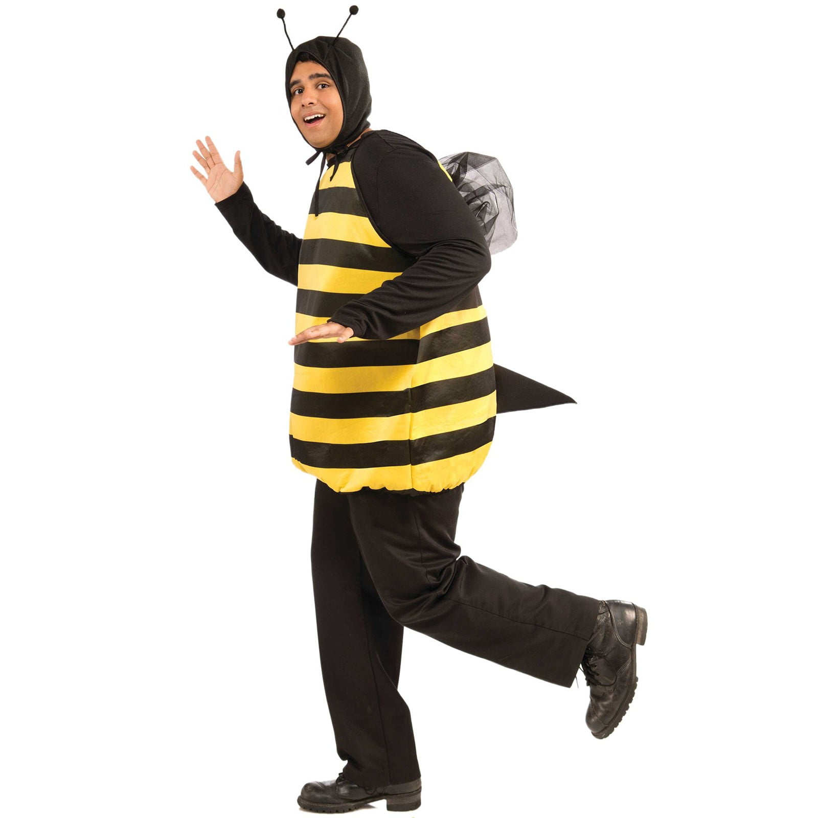 New Adult Cute Deluxe Bee Party Mascot Costume Christmas Fancy Dress Halloween