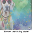 thumbnail image 2 of Weimaraner Hippie Dawg Glass Cutting Board Large 12 in x 15 in, 2 of 5