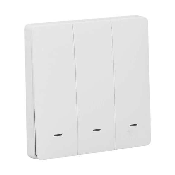 Smart Light Switch 3 Switches WiFi Button WiFi Wall Push Button Smart Light Switch For Smart Home