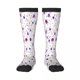 thumbnail image 5 of Calcetines con pequeño diferencial WBC para hombre y mujer, calcetines largos hasta la rodilla para parejas, calcetines con personalidad estilo hip hop para patineta, 5 of 5