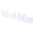 thumbnail image 2 of BQBQERT Mr & Mrs Sign Wooden Hollow Letters DecorationJust Married Signs Decor for Wedding Ceremony Ritual Desktop Decor, 2 of 16