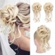 thumbnail image 1 of Hoojih Pieza De Cabello De Moño Desordenado 2 Piezas Updo Despeinado Con Zarcillos Extensiones De Moño De Cabello Envoltura De Cabello Rizado Ondulado Postizos De Cola De Caballo Coleteros De Cabello, 1 of 1