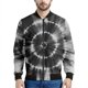 thumbnail image 2 of Chaqueta con estampado de arcoíris giratorio para hombres y mujeres, colorida chaqueta con cremallera de gran tamaño informal de manga larga con estampado 3D, abrigo, blusas de calle, 2 of 4