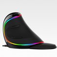 thumbnail image 4 of DeLUX M618Plus Souris Ergonomique RVB, Grande Souris Verticale Filaire RVB avec 6 Boutons, Poignet Amovible, 4 of 8