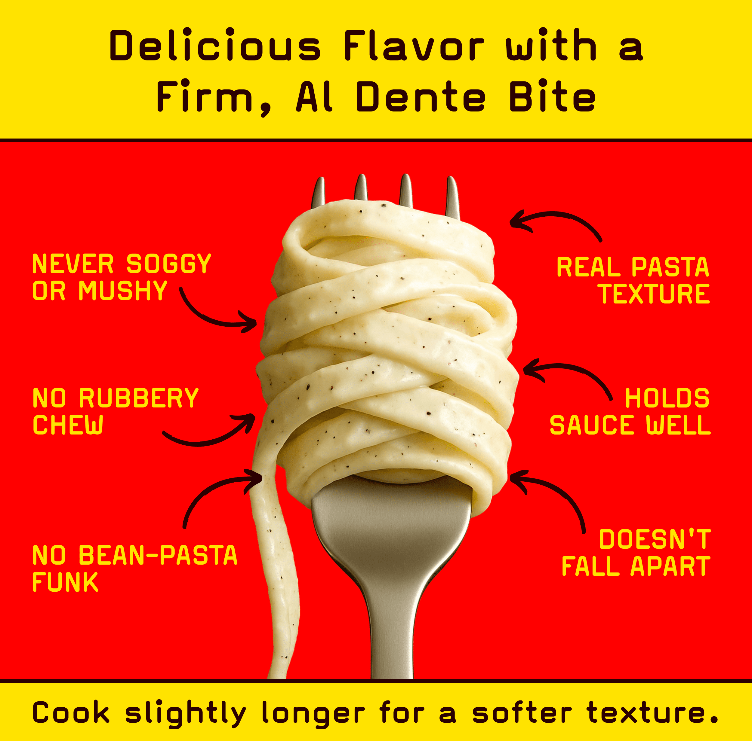 Pete's Pasta Fettuccine - 7g Low Carb, 17g High Protein - Authentic Italian Keto Wheat Pasta - 3 Pack, 8oz.