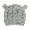 thumbnail image 3 of Conjunto de gorro y manoplas unisex para bebé: punto cálido para niños y niñas pequeños Winter Wonderland, 3 of 7