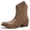 25YY06 Camel 2, variant on Globalwin Women's Ankle Boots Snip Toe Camel Cowgirl Boots Embroidery Short Cowboy Boots For Women Chunky Heel Comfortable Tan Boots For Nashville Outfits Size 10M