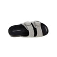 thumbnail image 4 of MARC FISHER Womens Gray Keena Round Toe Slip On Sandals 9.5 M, 4 of 4