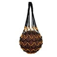 thumbnail image 3 of Bolsa de malla portátil para pelotas de baloncesto, voleibol, fútbol, ​​nailon, adecuada para varias bolsas de malla para almacenamiento de bolas, 3 of 5
