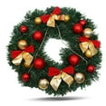 thumbnail image 1 of Front Door Garland Christmas PVC Hanging Garland Window Wall Decoration Home Office Hotel Holiday Ornament, Chain, H001, 1 of 9