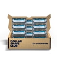 thumbnail image 1 of Cartuchos de recarga para Razor Dollar Shave Club, 6 hojas, 12 unidades, 1 of 7
