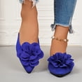 thumbnail image 5 of SBYOJLPB Women's Sandals Fashionable Sandals Casual Mules Spring And Summer Round Toe Flat Sandals Shoes, 5 of 9