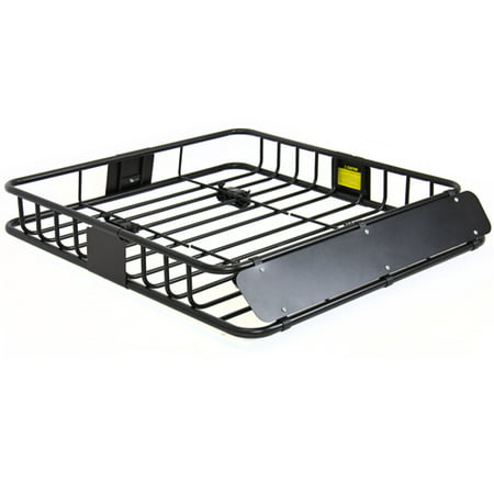 Best Choice Products Universal Car SUV Cargo Roof Top Rack Luggage Carrier Basket for Traveling - (Best Suv For Tall People)