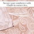 thumbnail image 5 of Perfect Paisley Printed Duvet Cover Set by SouthShore Fine Linens, 5 of 9
