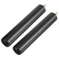 thumbnail image 1 of BESTYASH 2Pcs Aluminium Pool Cue Extension Rod Black Lightweight Durable Billiard Cue Extension, 1 of 8