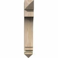 thumbnail image 2 of Ekena Millwork 3 1/2"W x 18"D x 26"H Olympic Traditional Smooth Bracket, Douglas Fir, 2 of 4