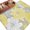 Light Gray, variant on Yellow White Floral Area Rugs 5'x7', Washable Small Throw Rugs for Laundry Room Playroom, Farmhouse Flowers Spring Grey Indoor Outdoor Rug Non-Slip Low Pile Carpet Runner Reversible Floor Mats