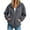 a01Gray, variant on Yyeselk Womens Corduroy Hoodies Fall Fashion Outfits Long Sleeve Workout Sweatshirts Winter Half Zip Up Jackets Relaxed Fit Tops Clothes with Kangaroo Pocket Blue S