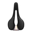 thumbnail image 1 of Sillín de bicicleta de fibra de carbono 3D, asiento de bicicleta adaptable para reducir la carga de Estilo A, 1 of 7