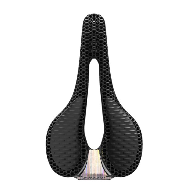 Sillín de bicicleta de fibra de carbono 3D, asiento de bicicleta adaptable para reducir la carga de Estilo A