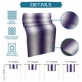 thumbnail image 7 of Ombre Purple Table Runners 72 Inches Long, Cotton Linen Fabric Table Runner Dresser Scarf, Modern Minimalist Geometric Gradient Color Tablerunner for Party/Kitchen/Dinner/Wedding Decor 13''x72'', 7 of 7
