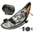 thumbnail image 2 of For 2012 2013 2014 Hyundai Accent Sedan Halogen Headlight Assembly Replacement Left Driver Side Headlamp, 2 of 12