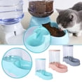 thumbnail image 2 of SharkTRUE Pet Automatic Feeder Cat Drinking Bowl Cat Bowl Large Capacity Dog Bowl 3.8, 2 of 9