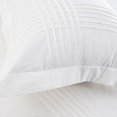 thumbnail image 2 of Textrade CHESTERK Duvet Cover & Two Standard King Sham- White, 2 of 4
