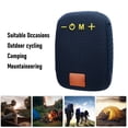 thumbnail image 3 of Altavoz Para Bicicleta, Altavoz Portátil Resistente Al Agua Con Emparejamiento Estéreo Inalámbrico Verdadero Con Radio FM Para Ciclismo, Camping Y Senderismo, 3 of 7