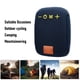 thumbnail image 3 of Altavoz Para Bicicleta, Altavoz Portátil Resistente Al Agua Con Emparejamiento Estéreo Inalámbrico Verdadero Con Radio FM Para Ciclismo, Camping Y Senderismo, 3 of 7