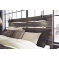 thumbnail image 2 of Bowery Hill King Slat Panel Headboard with Sconces, 2 of 7
