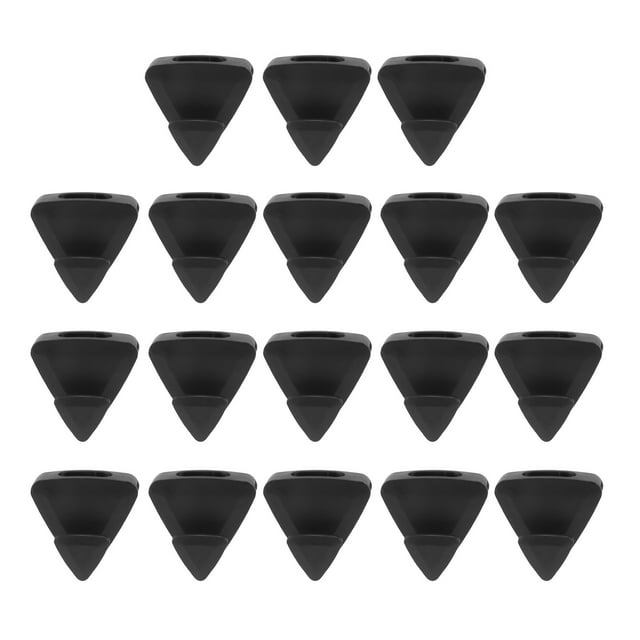 18 Uds ganchos triangulares para colgar armario colgador de ropa extensor de conexión para ahorrar espacio negro