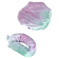 thumbnail image 3 of Bollo rizador sin calor, rizador sin calor Tie Dye satén rizador sin calor bollo rodillo sin calor grado profesional, 3 of 8