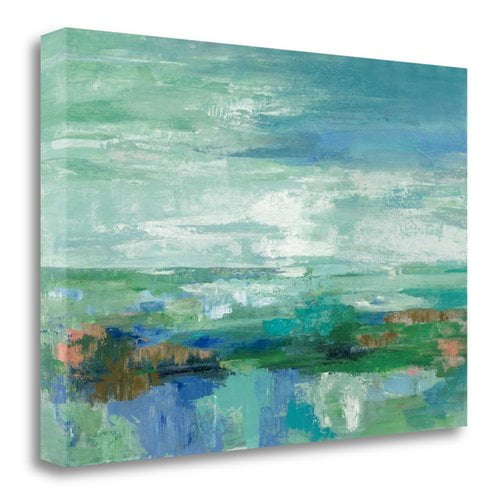 Emerald Bay By Silvia Vassileva, Fine Art Giclee Print on Gallery Wrap Canvas, Ready to Hang