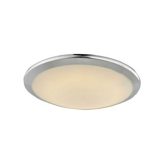 avenue lighting hf1101-ch cermack st led 12 inch polished chrome flush mount ceiling light