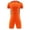 Orange, variant on ATOGUTA Kids Soccer Jerseys Youth Soccer Jersey Practice Outfits Football Training Uniforms Set Size 4T-15, Yellow