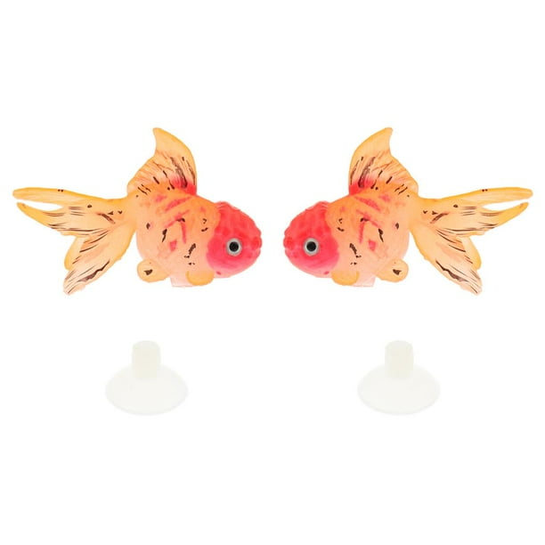 Decoración para acuario, pecera, peces, adornos de animales, 3 tipos, paquete de 2 Tipo 3