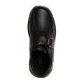 thumbnail image 6 of French Toast Toddler Boys Faux Leather Buckle Comfort School Shoes - Black, 10, 6 of 7