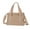 Apricot, variant on Crossbody Bags for Women Travel Shoulder Purse Nylon Waterproof Handbag Messenger Pocketbooks (Black)