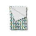 thumbnail image 2 of Abstract Soft Flannel Fleece Throw Blanket, Simple Background Motifs Fanning Swirling Repetitive Creativity Setting, Cozy Plush for Indoor and Outdoor Use, 50" x 70", Multicolor, by Ambesonne, 2 of 5