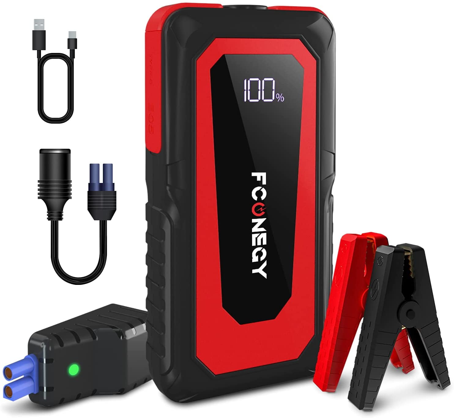 GP2000 Jump Starter 2000A Peak Car Starter for up to 9L Gas or 7L Dies –  AutoMaximizer