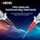 thumbnail image 4 of Cables de Prueba Kuymtek para Multímetro Universal 20A 1000V 2 Uds, 4 of 9
