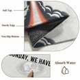 thumbnail image 2 of Cartoon Rockets Area Rug 6x9 Washable Rug Non Slip Letters It's Monday We Have Lift-off Large Area Rug Soft Stainresistant Indoor Floor Carpet for Living Room Bedroom Home Office Dining Room Nursery, 2 of 8